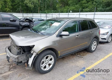 2013 Ford Edge Sel from USA, damaged, VIN 2FMDK4JC0DBC45375
